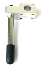 BMX Quill Stem — 22.2mm x 50mm / 22.2mm Bar / Hollow Bolt / Silver