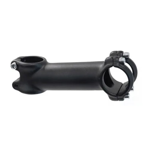 Threadless Stem — 1 1/8" (28.6mm) Steerer / 100mm x 7° / 31.8mm Bar / Alloy / Black