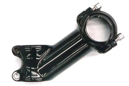 Threadless Stem — 1 1/8" (28.6mm) Steerer / 90mm x 35° / 31.8mm Bar / Alloy / Polished Black