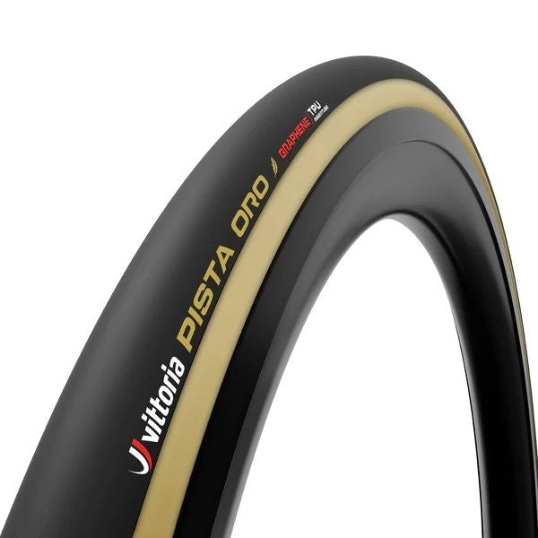 Vittoria Pista Oro Tubular Tyre — 700 x 25c (25-622) / G2.0 / Tan Wall