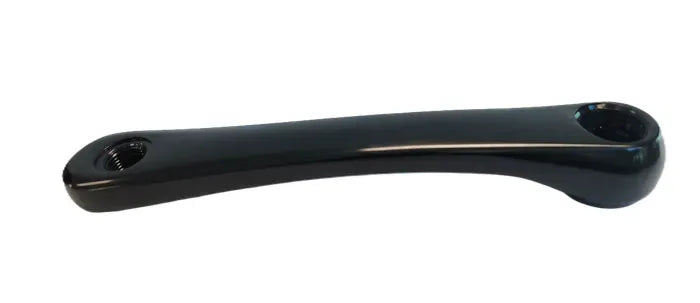 Low Profile Alloy Crank Arm — Left Hand / 170mm / Square Taper (JIS) / Diamond Orientation / Black