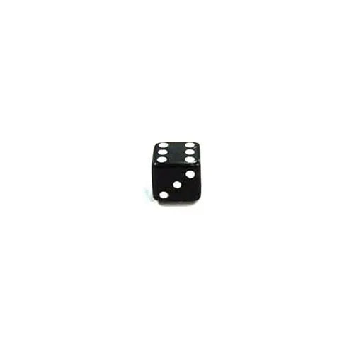 Dice Valve Cap — Schrader / 15mm / Black [1pc]