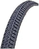 Block Pattern Wire Bead Tyre  — 18 x 1.75" (47-355) / Black Wall