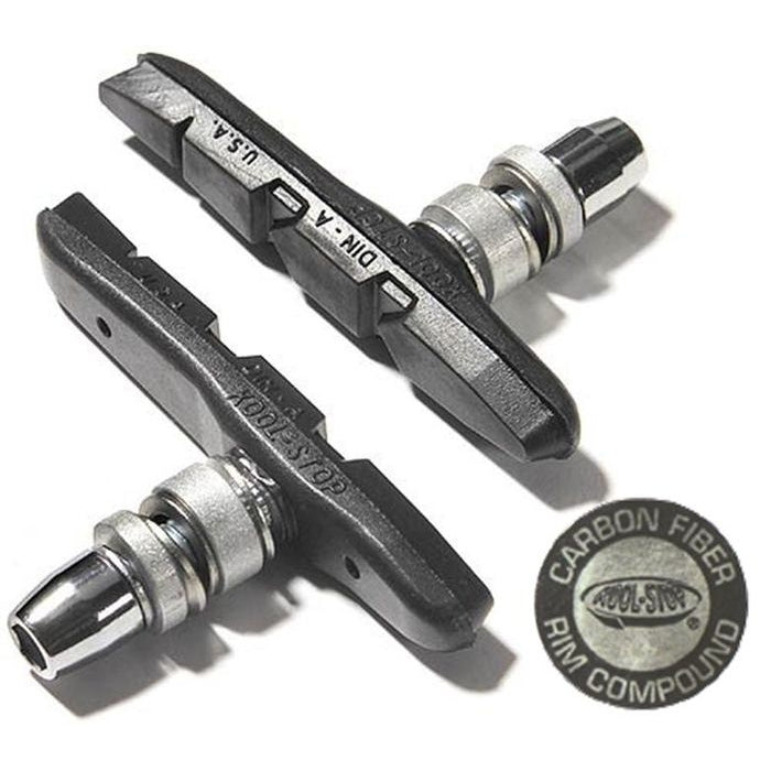 Kool Stop Thinline V Brake Pads — KSTLTCF2 / Threaded / Carbon Rim