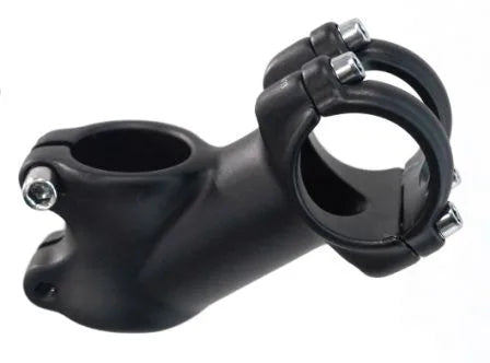 Threadless Stem — 1 1/8" (28.6mm) Steerer / 70mm x 35° / 31.8mm Bar / Alloy / Black