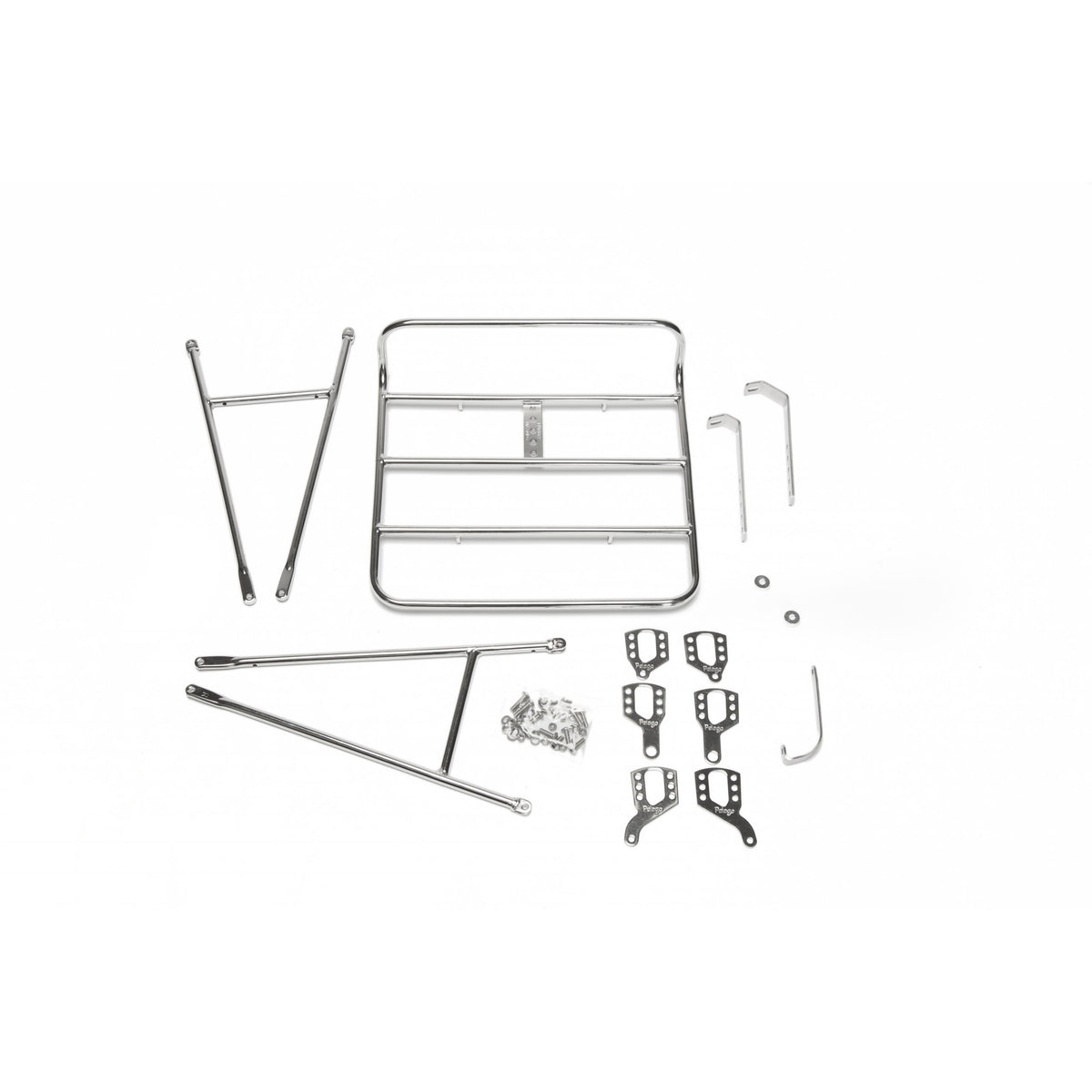 Pelago Commuter Front Rack — Stainless Steel Large Silver – The Rocket ...