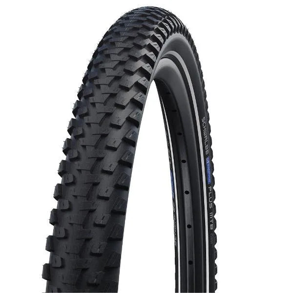Schwalbe Marathon Plus MTB Wire Bead Tyre — 29 x 2.10" (54-622) / Performance SmartGuard / E-50 / Reflective / Black Wall