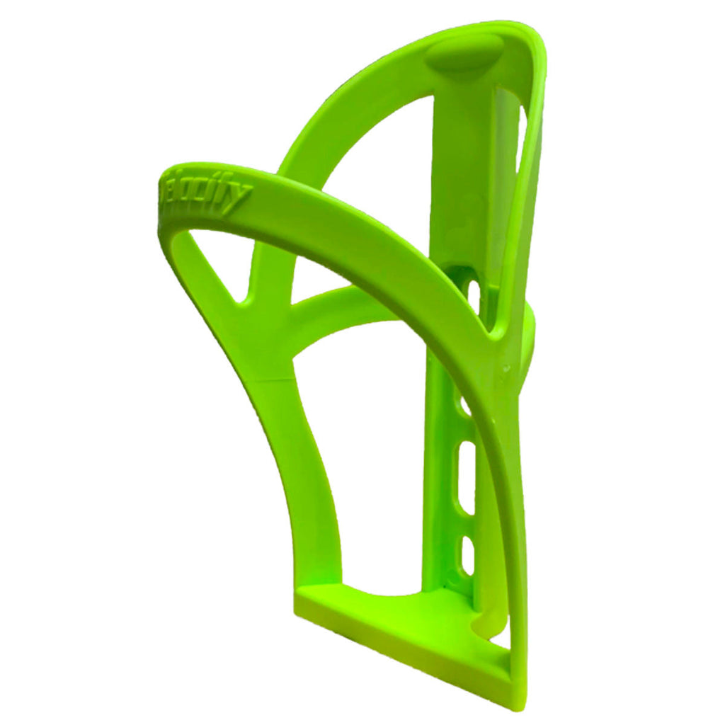 Velocity Bottle Cage — Plastic / Lime Green