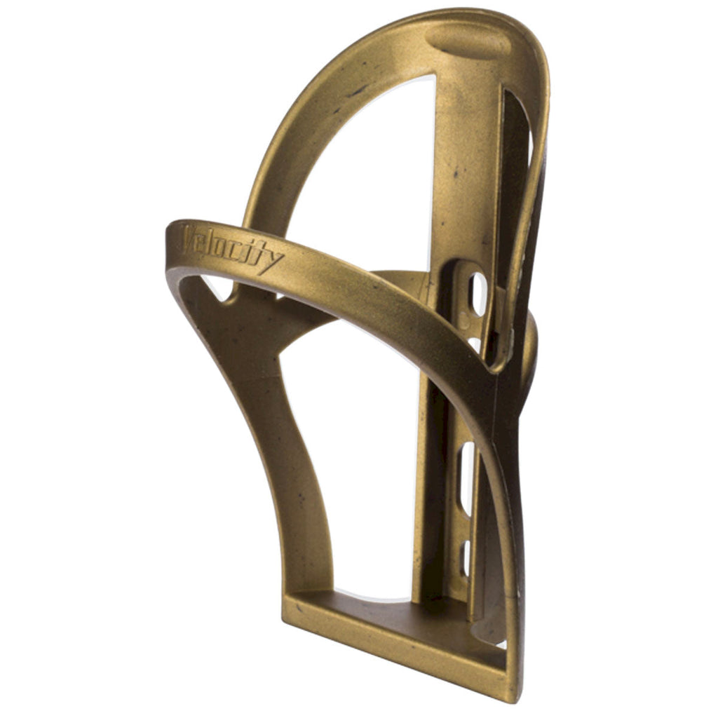 Velocity Bottle Cage — Plastic / Bronze
