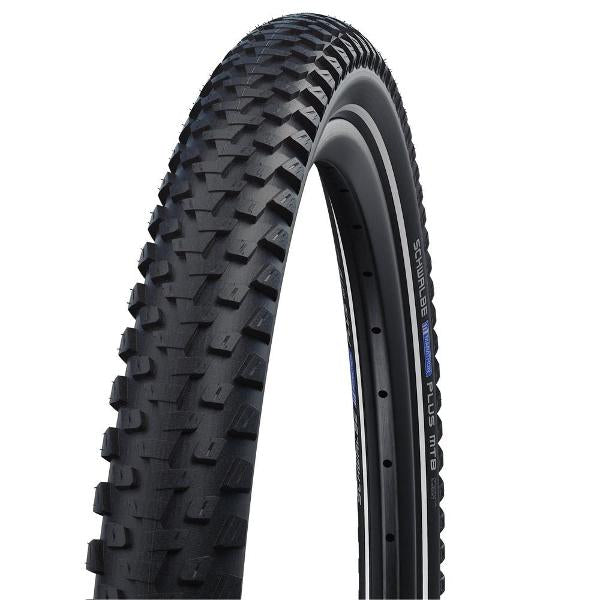 Schwalbe Marathon Plus MTB Wire Bead Tyre  — 26 x 2.10" (54-559) / Reflective / Black Wall