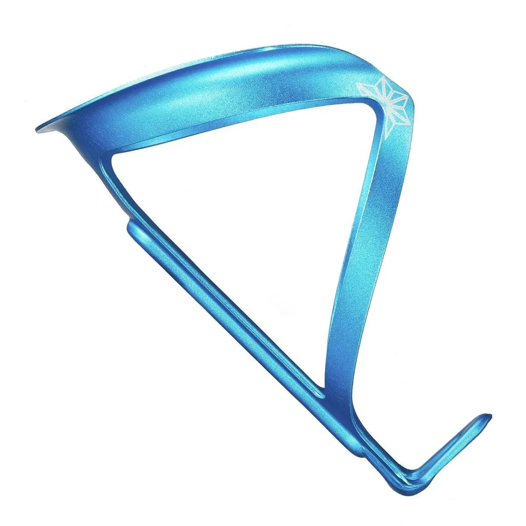 Supacaz Fly Bottle Cage — Anodized Alloy / Blue