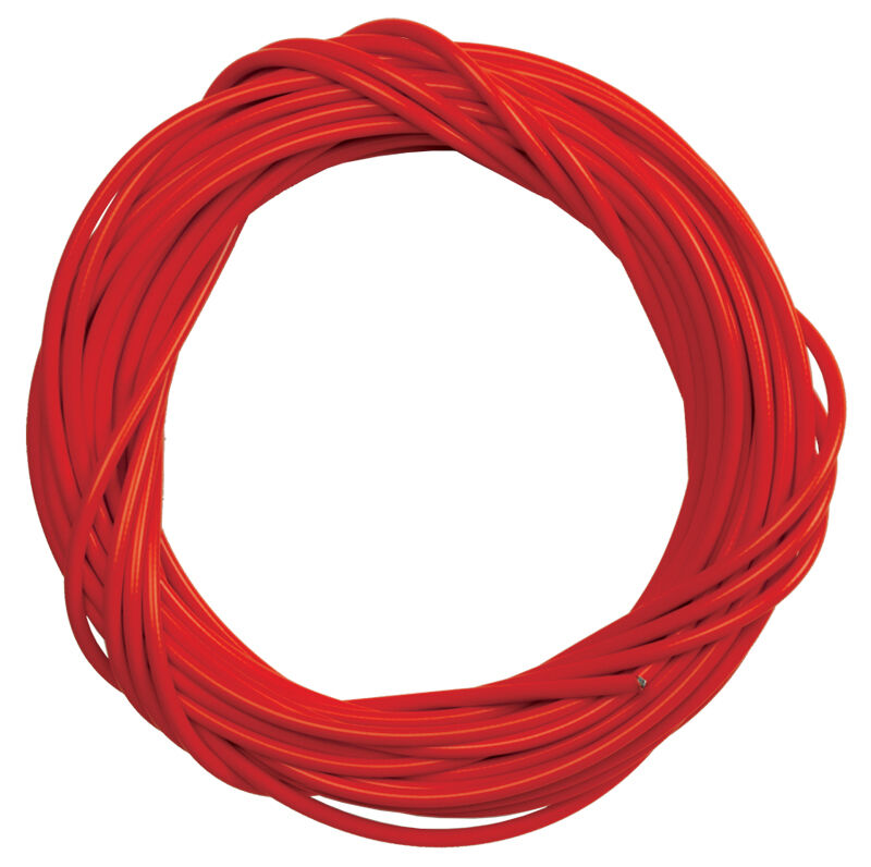 Clarks Brake Cable Outer — Red (1m)