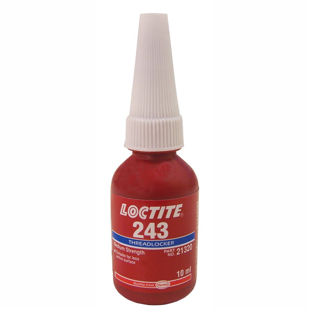 Loctite 243 Super Nut Lock Medium Strength (10ml)