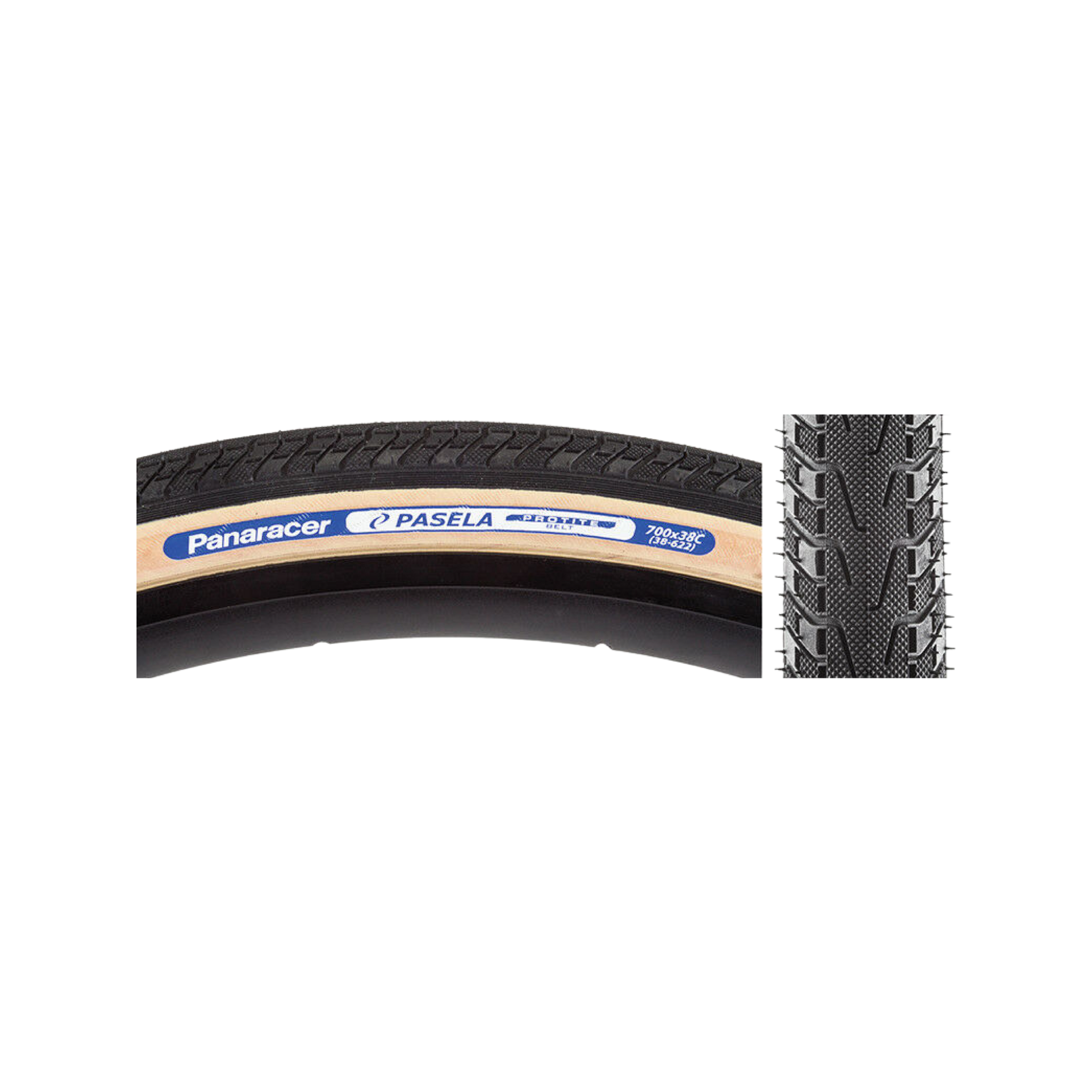 Panaracer Pneu urbain rigide Pasela Protite 700C x 35, Argenté | Bikeinn