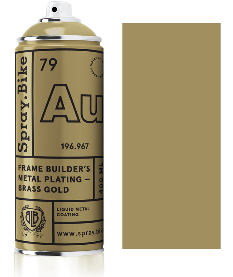 Spray.Bike Frame Builder's Metal — Brass Gold - 400ml