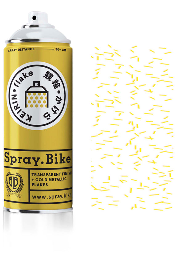 Spray.Bike Keirin Flake Kirameki Gold — 400ml