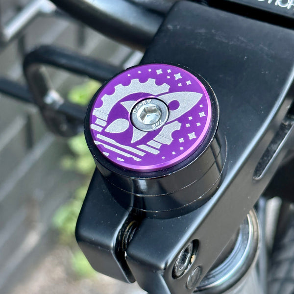 TRS Starry Night Top Cap — Flat / Purple