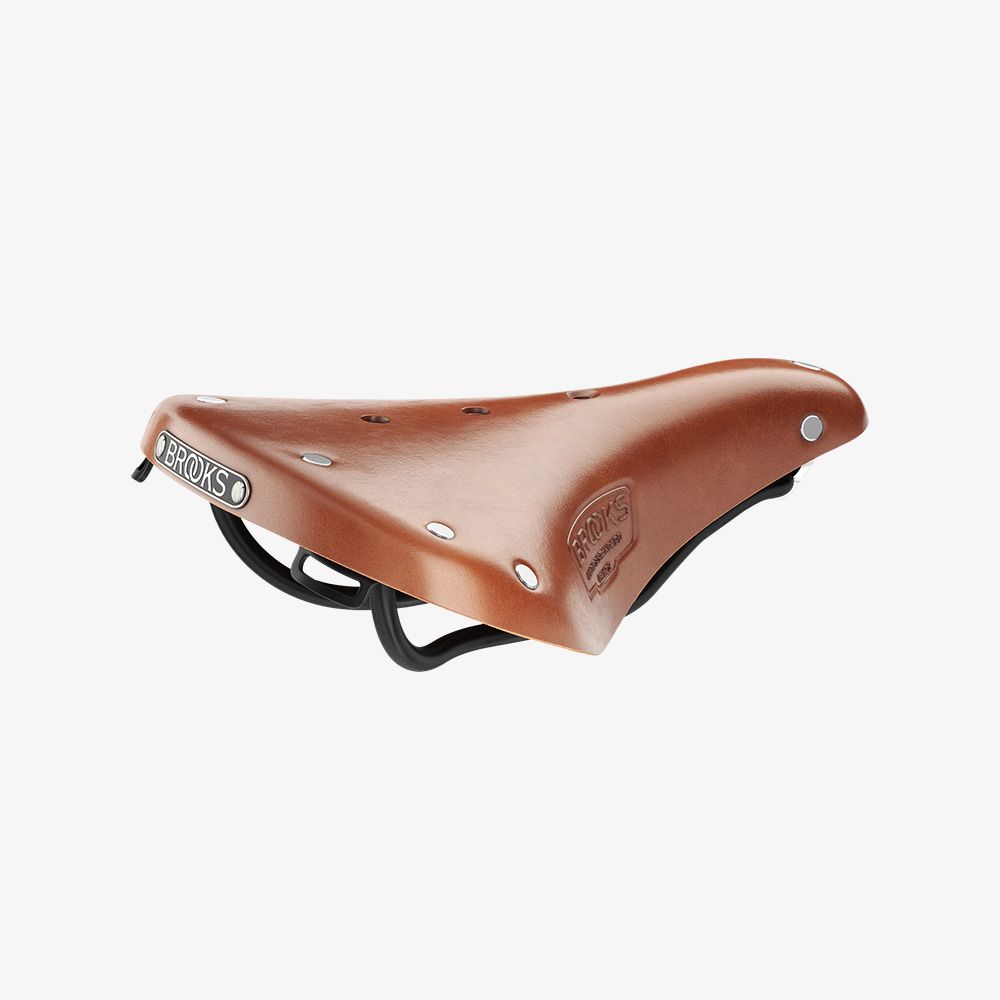 Brooks B17 Saddle — Short / Honey