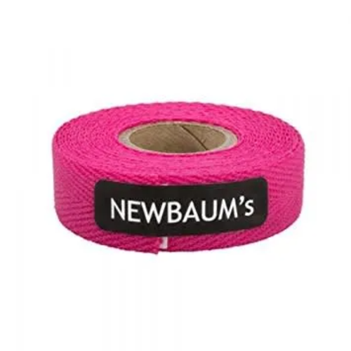 Newbaums Cloth Handlebar Tape (2 Rolls) — Hot Pink
