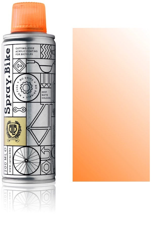 Spray.Bike Pocket Fluro Orange Clear - 200ml —AUS STOCK— Bike Bicycle