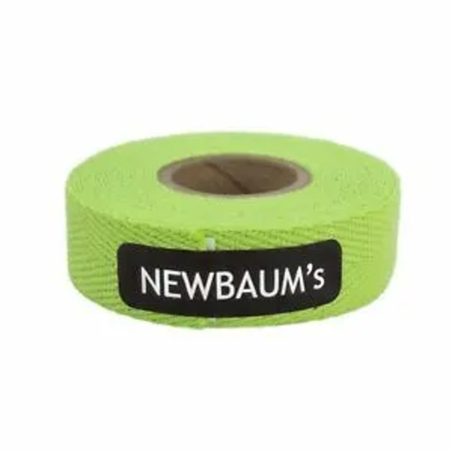 Newbaums Cloth Handlebar Tape (2 Rolls) — Lime Green