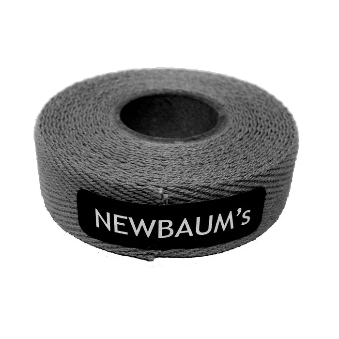 Newbaums Cloth Handlebar Tape (2 Rolls) — Dark Grey