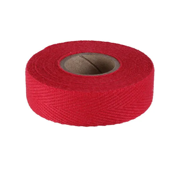 Newbaums Cloth Handlebar Tape (2 Rolls) — Bright Red