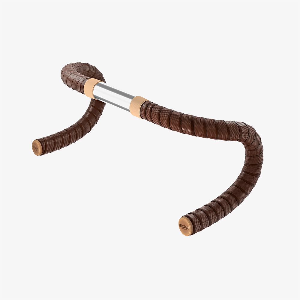 Brooks Cambium Rubber Bar Tape — Brown