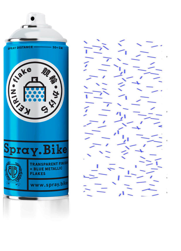 Spray.Bike Keirin Flake Blue - 400ml
