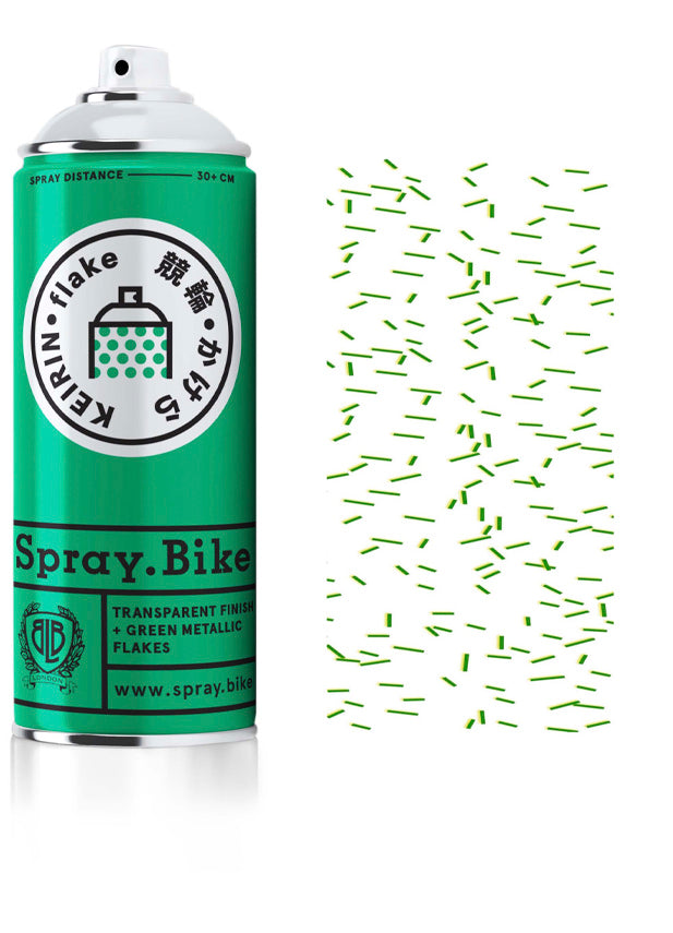 Spray.Bike Keirin Flake Matataku Green — 400ml