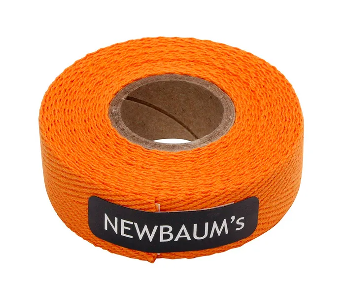 Newbaums Cloth Handlebar Tape (2 Rolls) — Orange