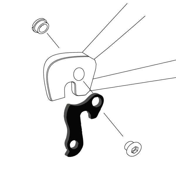 Wheels Mfg Derailleur Hanger — DH25 – The Rocket Surgeon