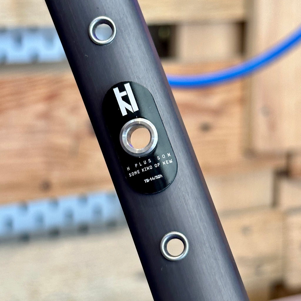 H Plus Model H Plus Son TB14 Rim (700c, 32h, Ano Grey) | The Rocket Surgeon