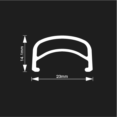 H Plus Son TB14 Rim — 700c / 32h / Ano Grey – The Rocket Surgeon
